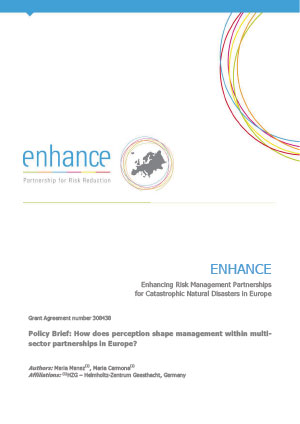 Policy Brief: How does perception shape management within multi-sector partnerships in Europe?
